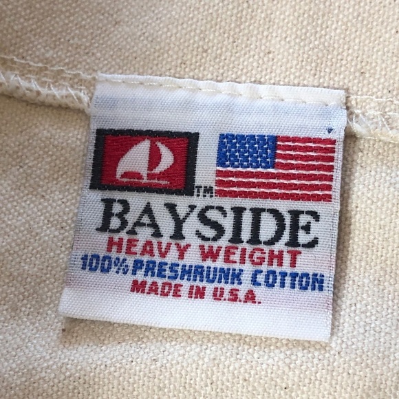 Coachella Canvas Beige Tote Bag 100% Cotton Bayside Heavyweight - Picture 7 of 12